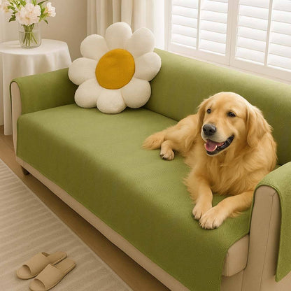 Waterproof Non-Slip Furniture Protector One-Piece Pet Couch Cover-Slipsafe