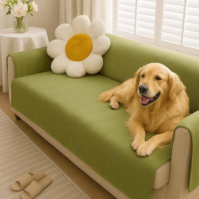 Waterproof Non-Slip Furniture Protector One-Piece Pet Couch Cover-Slipsafe