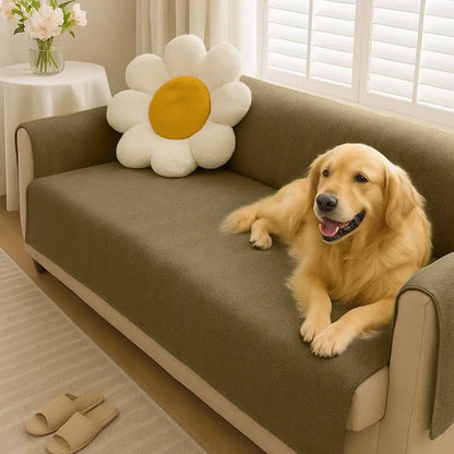 Waterproof Non-Slip Furniture Protector One-Piece Pet Couch Cover-Slipsafe