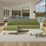 Green / Chaise Sofa - Left‑Hand