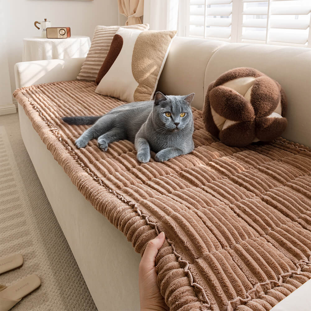 Waterproof Lazy Soft Flannel Breathable Pet Mat Non-slip Couch Cover