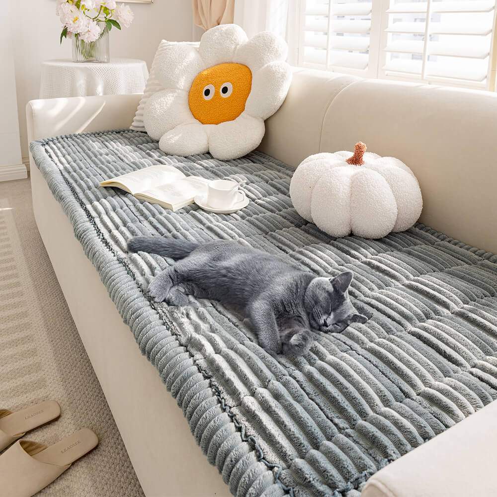Waterproof Lazy Soft Flannel Breathable Pet Mat Non-slip Couch Cover