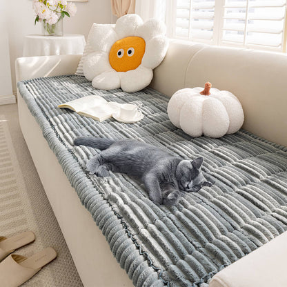 Waterproof Lazy Soft Flannel Breathable Pet Mat Non-slip Couch Cover