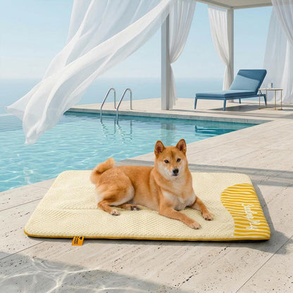 Large Washable Cooling Non-slip Outdoor Dog Mat - Cooling Nap