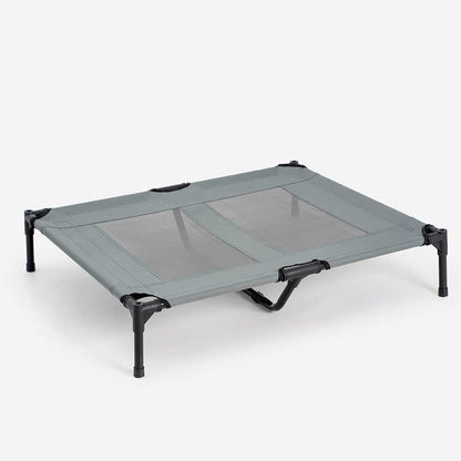 Multi-Functional Breathable Outdoor Cooling Elevated Dog Bed with Canopy Raised Dog Bed Dog Cot for Camp - PawAir
