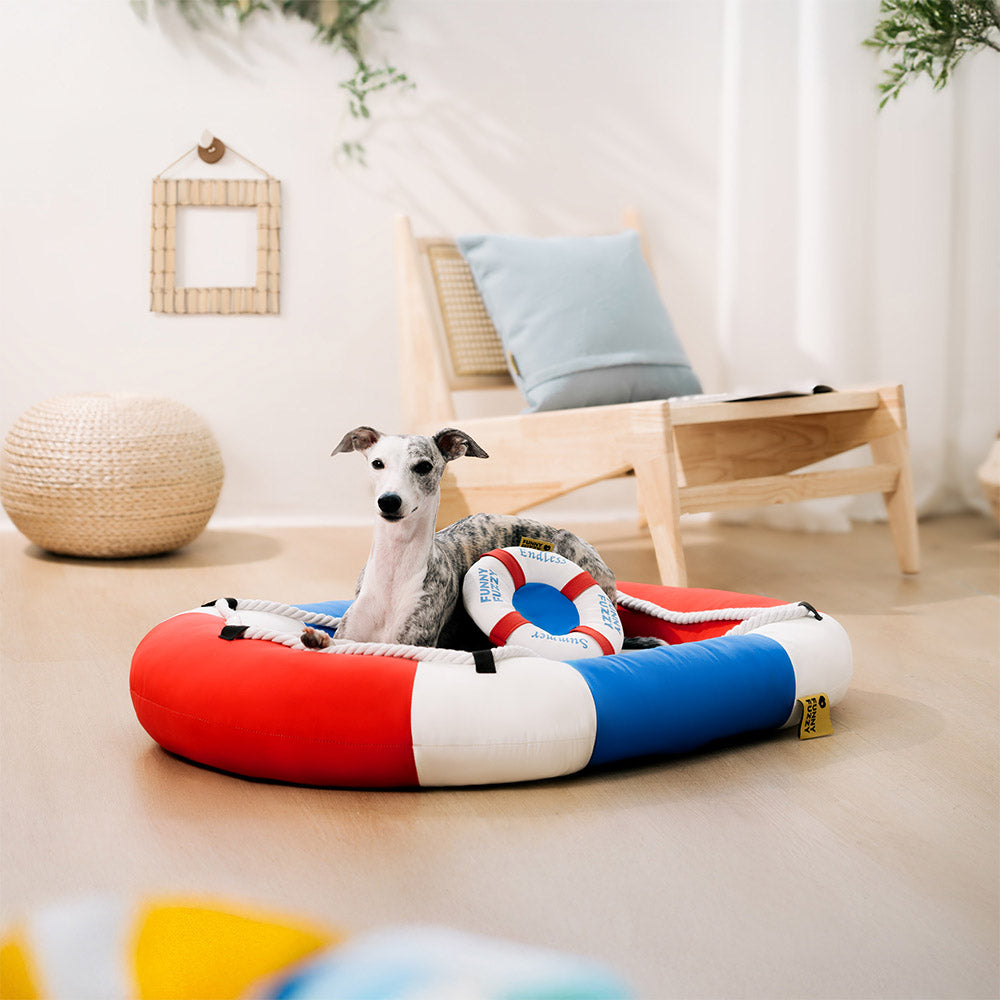 Summer Cooling Waterproof Boat-Shaped Pet Bed or Pillow – Chill Raft